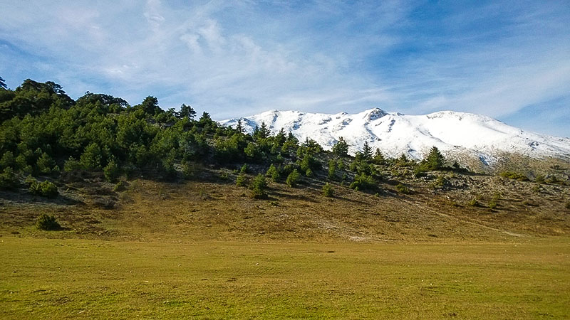 Το όρος Ζήρεια χιονισμένο Το όρος Ζήρεια χιονισμένο
