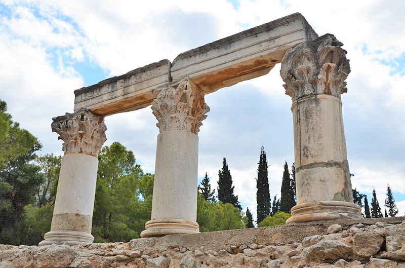 Ο ναός της Οκτάβιας,αδερφής του αυτοκράτορα Αυγούστου