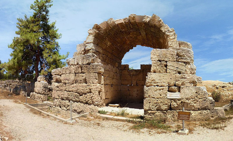 Αρχαίο μαγαζί στο βορεοδυτικό κομμάτι της Αρχαίας Κορίνθου