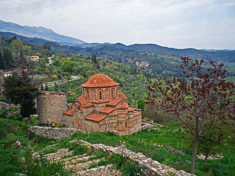 Η εκκλησία των Αγίων Θεοδώρων στο Μυστρά Η εκκλησία των Αγίων Θεοδώρων στο Μυστρά